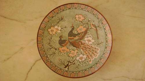 Very large platter with Imperial Imari sticker at back