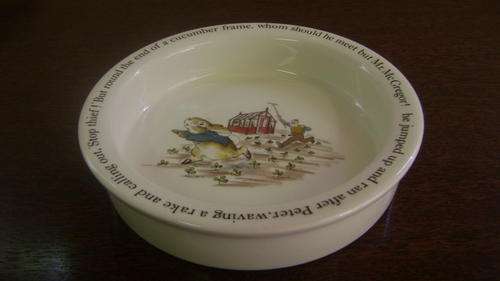 Wedgwood "Peter Rabbit" bowl - in perfect condition