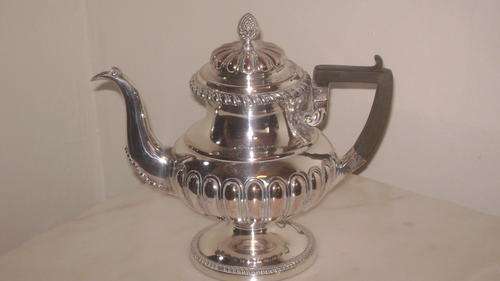 SILVER PLATED TEA POT