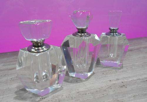 Glass Perfume Bottle Set