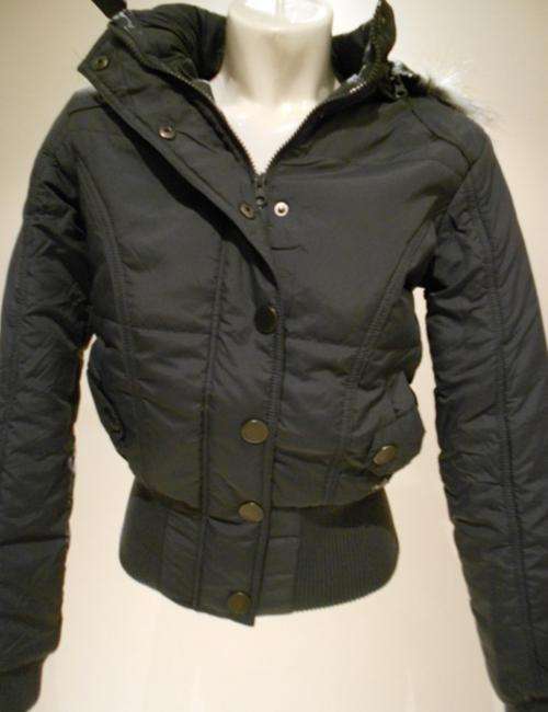 Grey OBR Bomber Jacket with Faux Furr