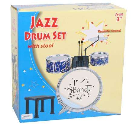 Boys Drum Set + Stool