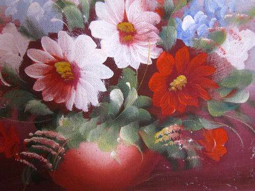 A LOVELY PAINTING ON CANVAS FRAMED!!