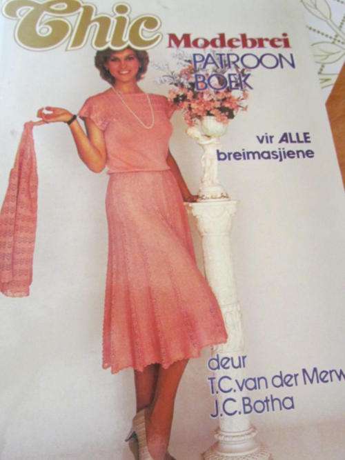 CHIC MODEBREI PATROON BOEK VIR ALLE BREIMASJIENE!!