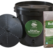 Recycle your Food Waste into Compost with the Earth Probiotic Bokashi Kit