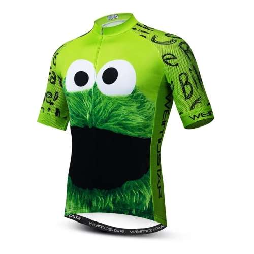 Cycling Jersey Large COokie Monster
