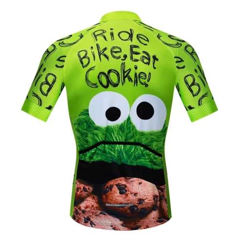 Cycling Jersey Large COokie Monster