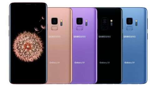 SAMSUNG GALAXY S9 (MIDNIGHT BLACK) 64GB WITH OFFICIAL SAMSUNG KNIT COVER - BRAND NEW AND SEALED