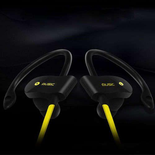 Waterproof Sports Headphones Bluetooth Wireless In-Ear Stereo Headset Earphones