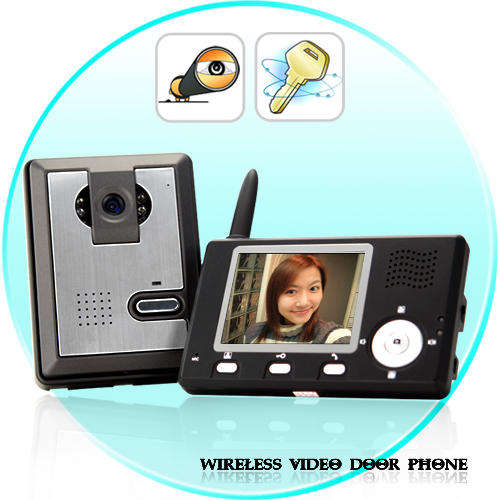 Wireless Video Intercom with colour screen (Takes photos!!)
