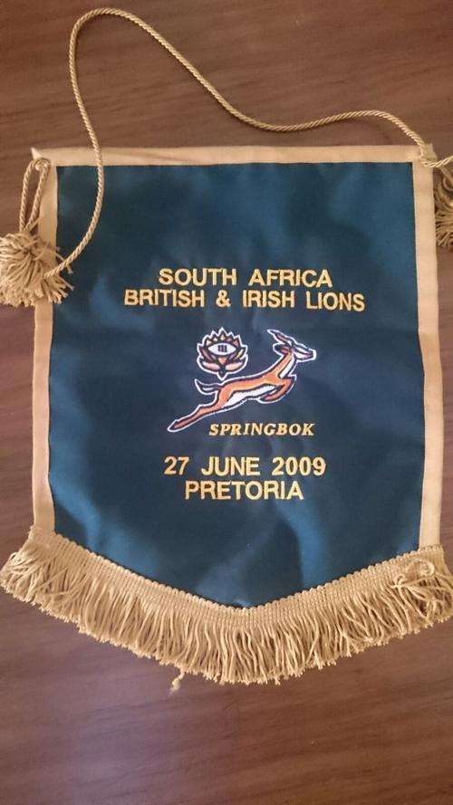 Springbok player issued pendant - free shipping in SA