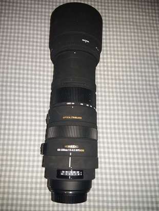 Canon Sigma 150-500mm F5-6.3 APO DG HSM Zoom IS Lens