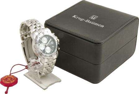 New Krug Baumen SPORTSMASTER Black Face Gents