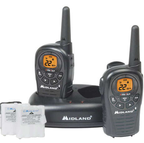 Midland LXT380 VP3 38KM Two Way Radio with Twin Charger / Batteries Kit - Perfect Xmas Gift!