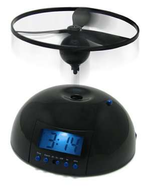 Digital Propeller Flying Alarm Clock! Great Fun and extremely hilarious!