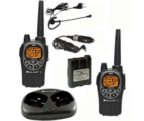 Midland GXT 1000 VP4 Pro Series 58km Two Way Radio Kit ! Waterproof & Brand New!