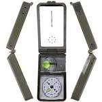 10-in-1 function Pocket Size Survival Tool with a wrist strap.