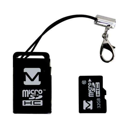 M-Memory 32GB MicroSDHC Ultra High Speed Card (Class 10) + USB Adaptor Keyring: (New) Special Promo