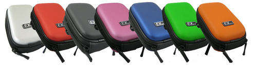 Ex-Pro Hard Clam: Medium Digital Camera Case with Detachable Strap (Black): Brand New (Sealed)