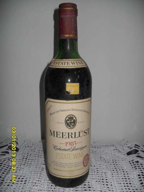 1983 MEERLUST CABERNET SAUVIGNON