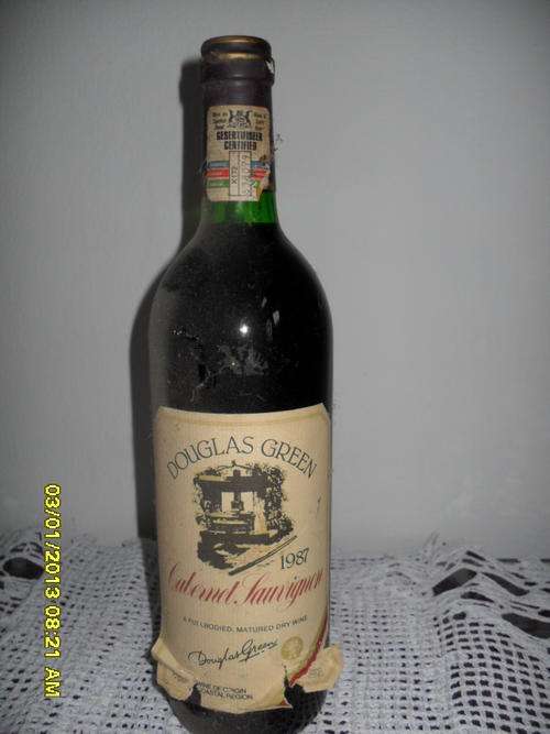 1987 DOUGLAS GREEN CABERNET SAUVIGNON
