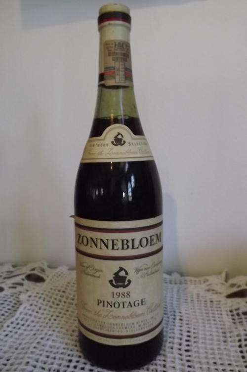 1988 ZONNEBLOM PINOTAGE