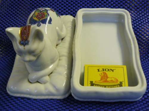 ELIZABETH ARDEN LARGE TRINKET CAT BYZANTION A SHOW OFF PIECE !@!