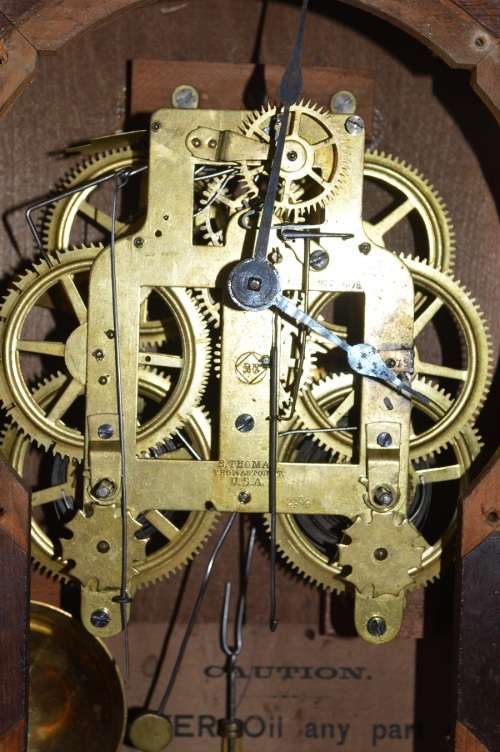 SETH THOMAS Parlor Calender clock No5