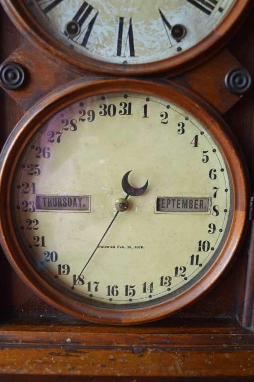 SETH THOMAS Parlor Calender clock No5