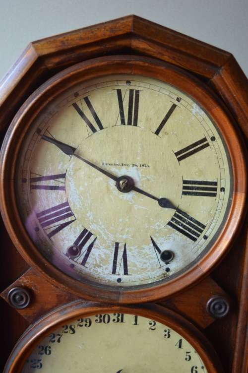 SETH THOMAS Parlor Calender clock No5