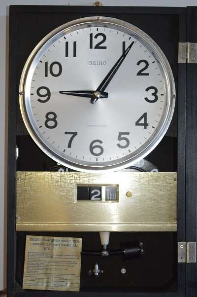 Seiko Transistor wall clock