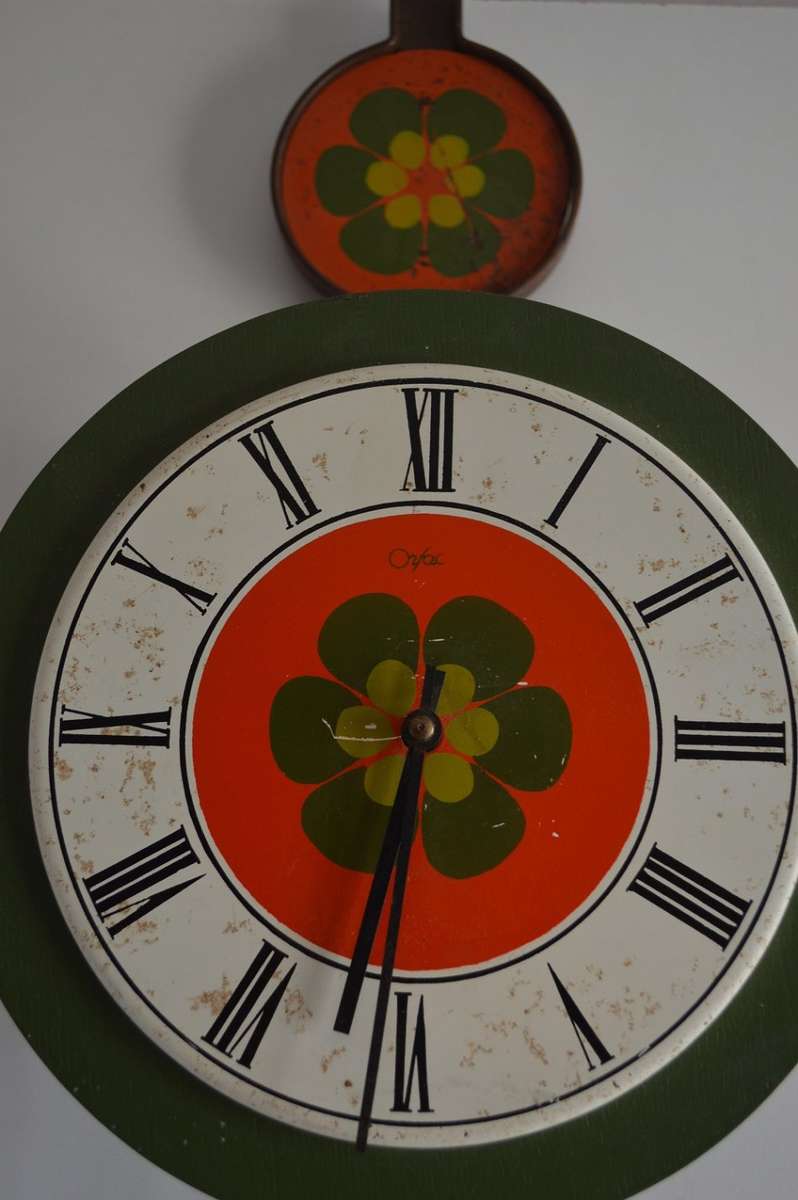 BARGAIN****Retro Designer wall clock 1960's ORFAC Germany