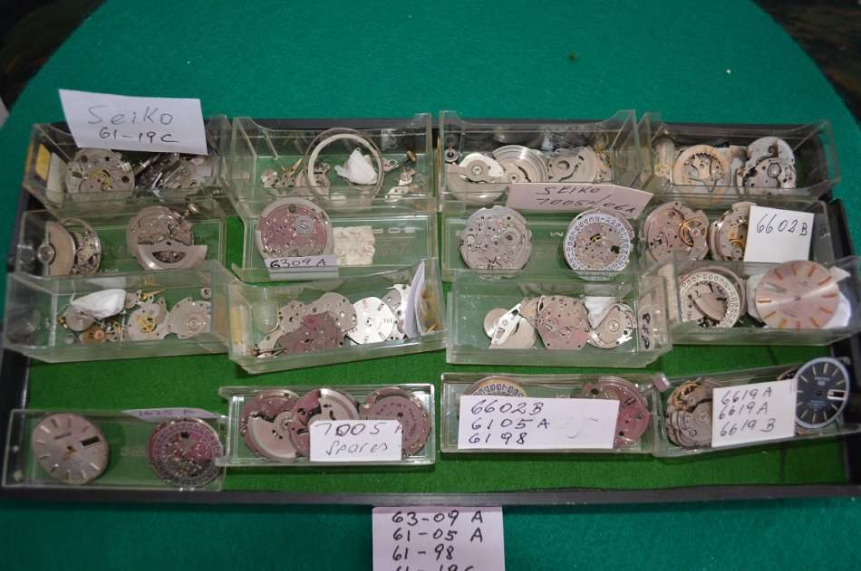 Usefull SEIKO spares dials for the keen watchmaker