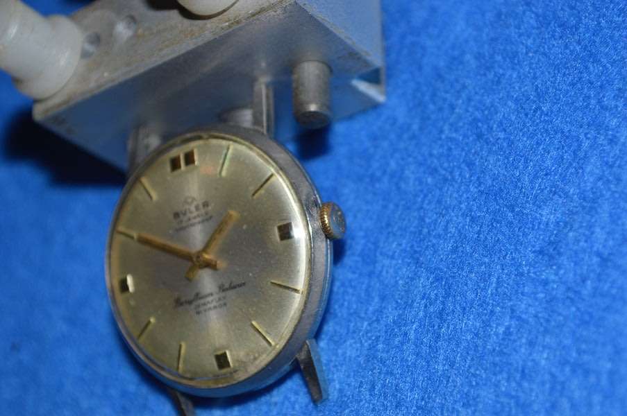 Vintage Buler Beryllium Balance mecanical men's watch