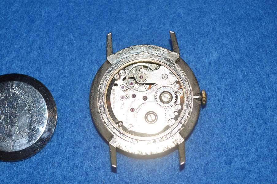 Vintage Buler Beryllium Balance mecanical men's watch