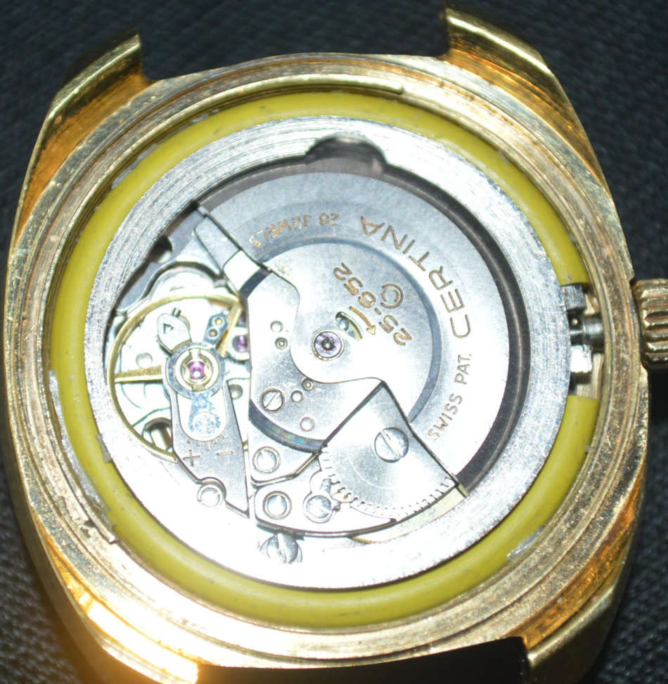 Lovely Certina Automatic DS-2 mens watch Turtle rear cover. Day&Date