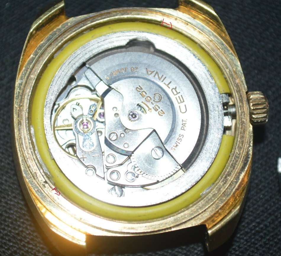 Lovely Certina Automatic DS-2 mens watch Turtle rear cover. Day&Date