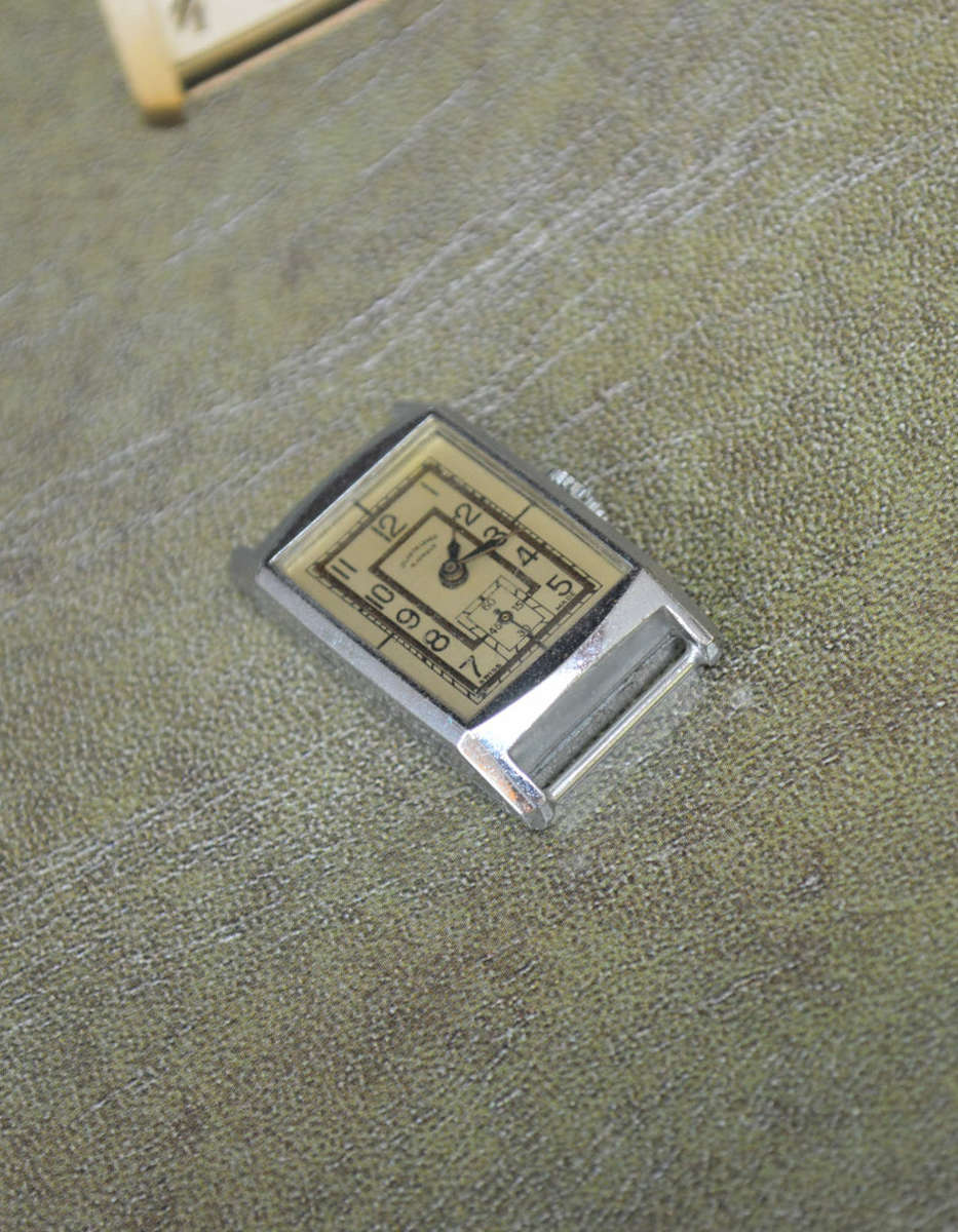 Atlantic lever 4 jewel swiss made vintage watch