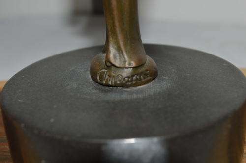 Beautiful `Chiparus` dancing bronze