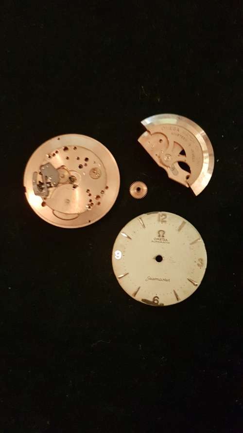 Omega seamaster 501 movement and dial for  repair
