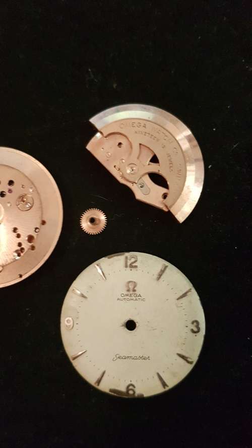 Omega seamaster 501 movement and dial for  repair