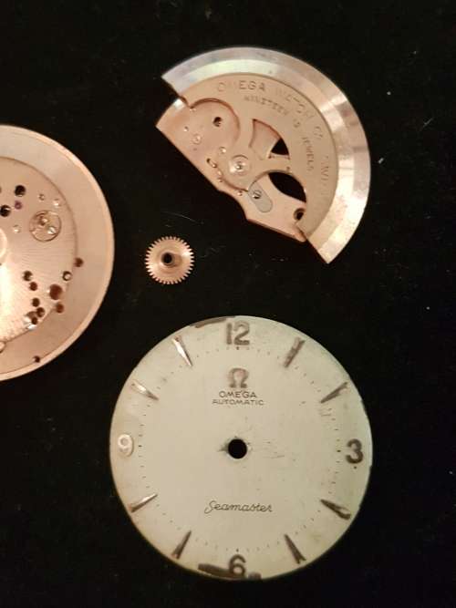 Omega seamaster 501 movement and dial for  repair