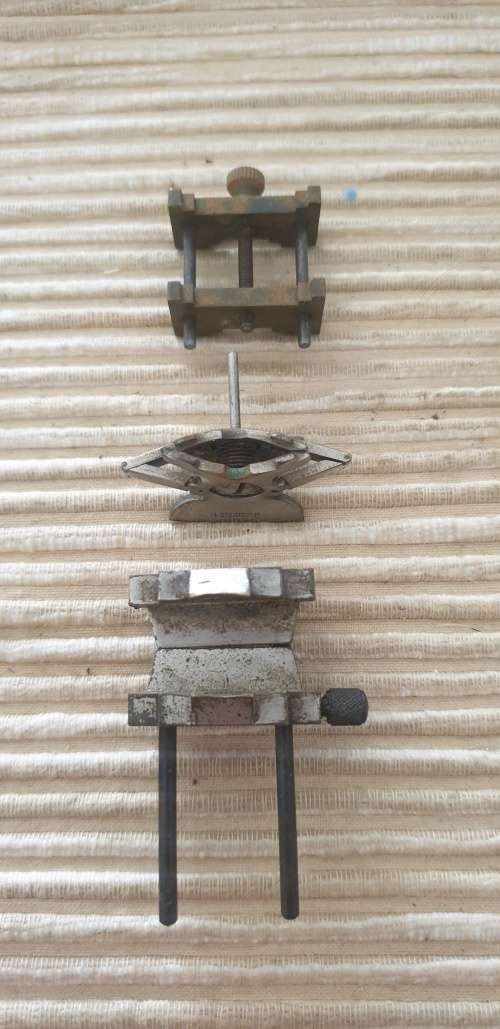 8 x Vintage Watchmaker Clamps.