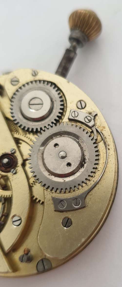 Vintage Pocket Watch Movement ` working `