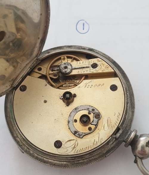 3 x Vintage Silver Pocket Watches ` please read descriptions `