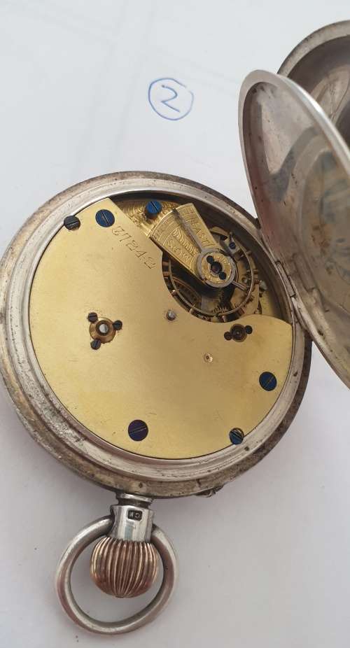 3 x Vintage Silver Pocket Watches ` please read descriptions `