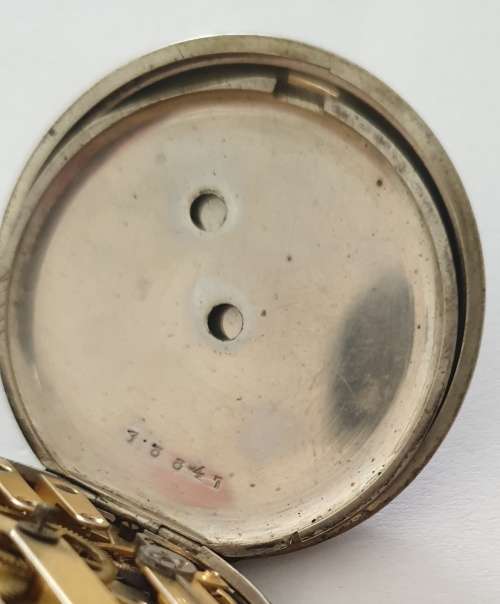Vintage Silver Pocket Watch in Case