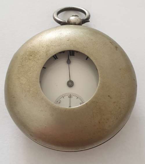 Vintage Silver Pocket Watch in Case