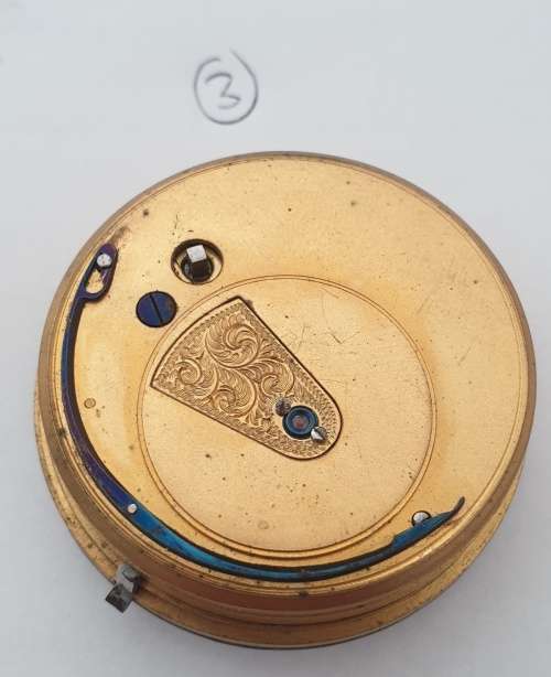 3 Vintage Pocket Watch Movements. ` Working `