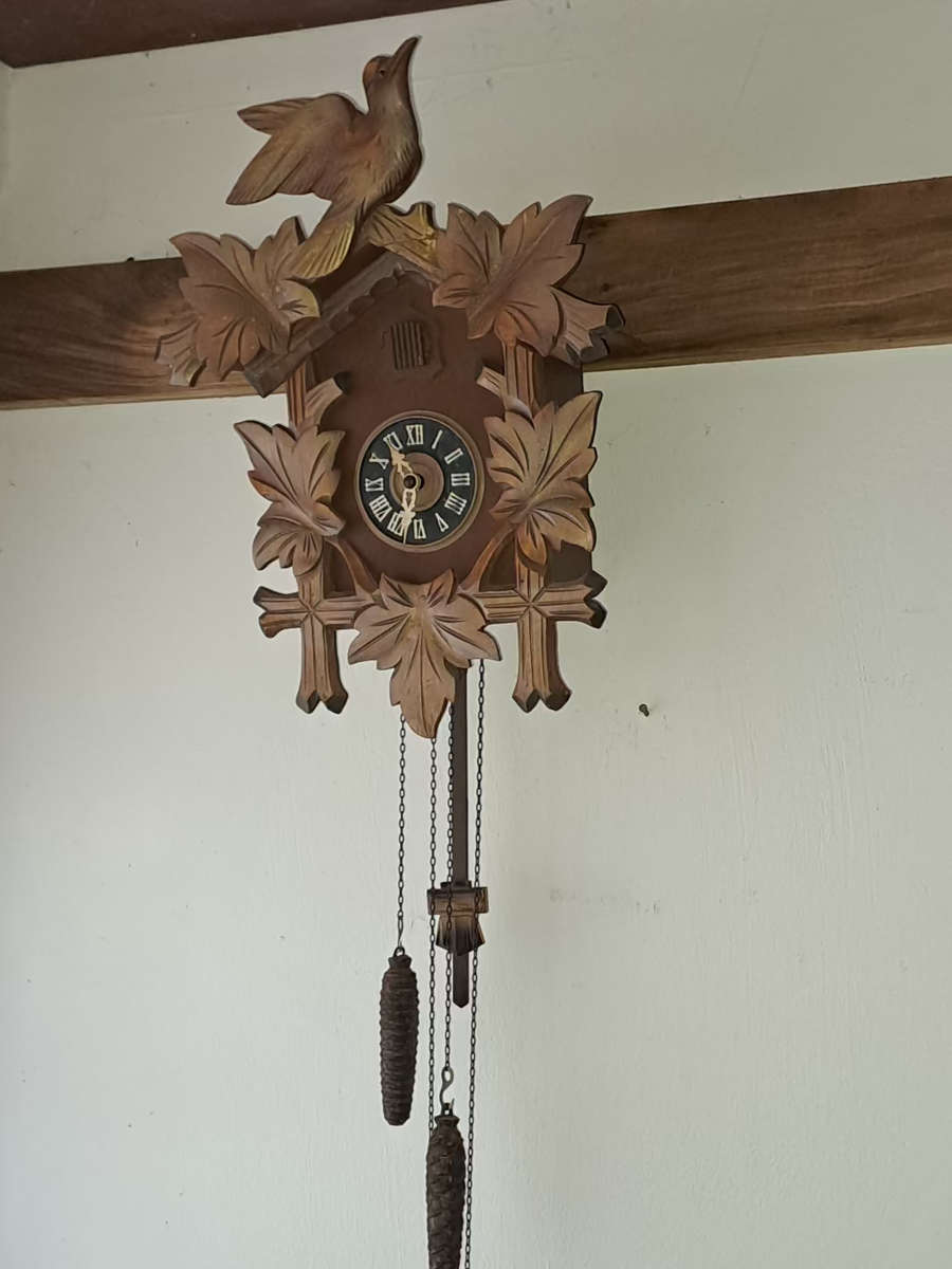 Anton Schneider & sons Germany cuckoo clock working